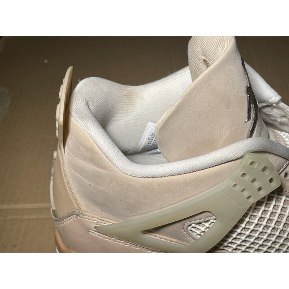 Nike Air Jordan 4 Retro Shimmer W Size 10.5W/9M DJ0675-200 OG Tan Bred Brown - Picture 7 of 16